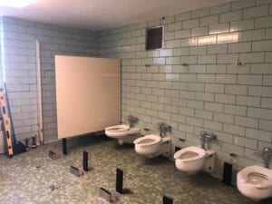 Toilet Partition Installation