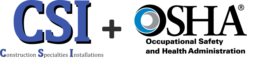 CSI+OSHA logos