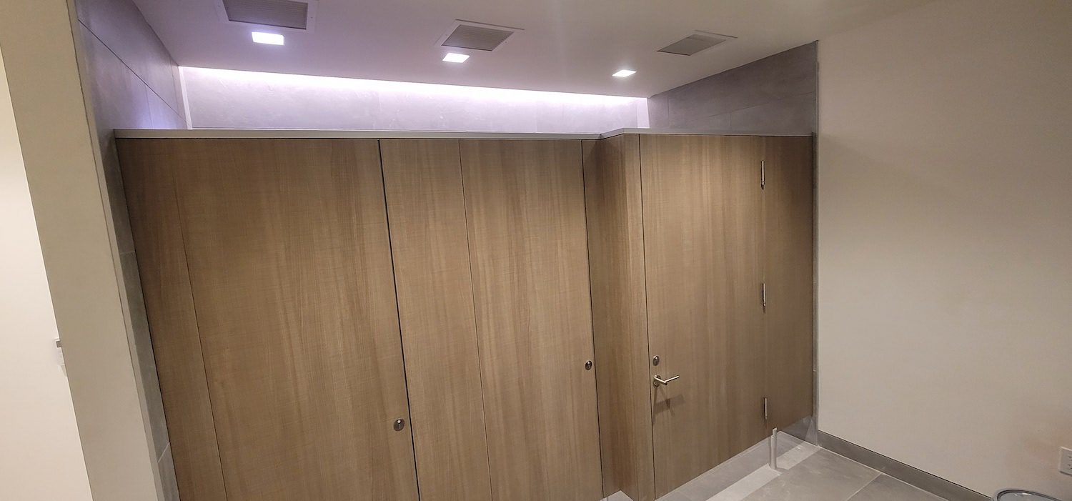 Full-Privacy Toilet Partitions - Privada