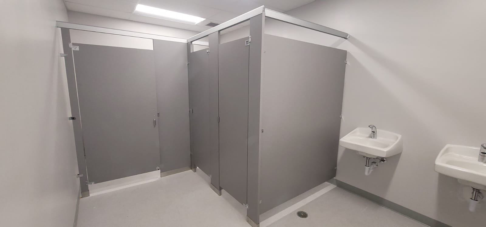 Bathroom Stalls and Sinks